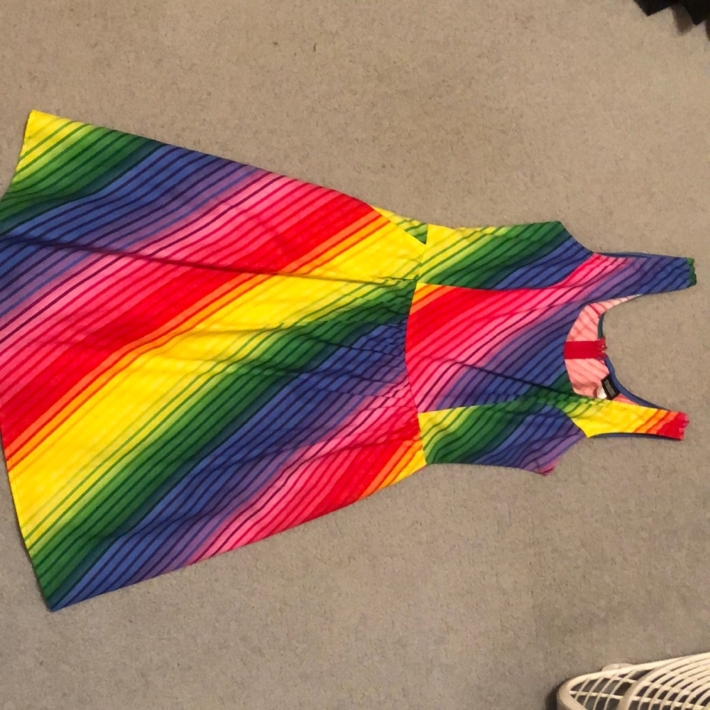 rainbow dress
